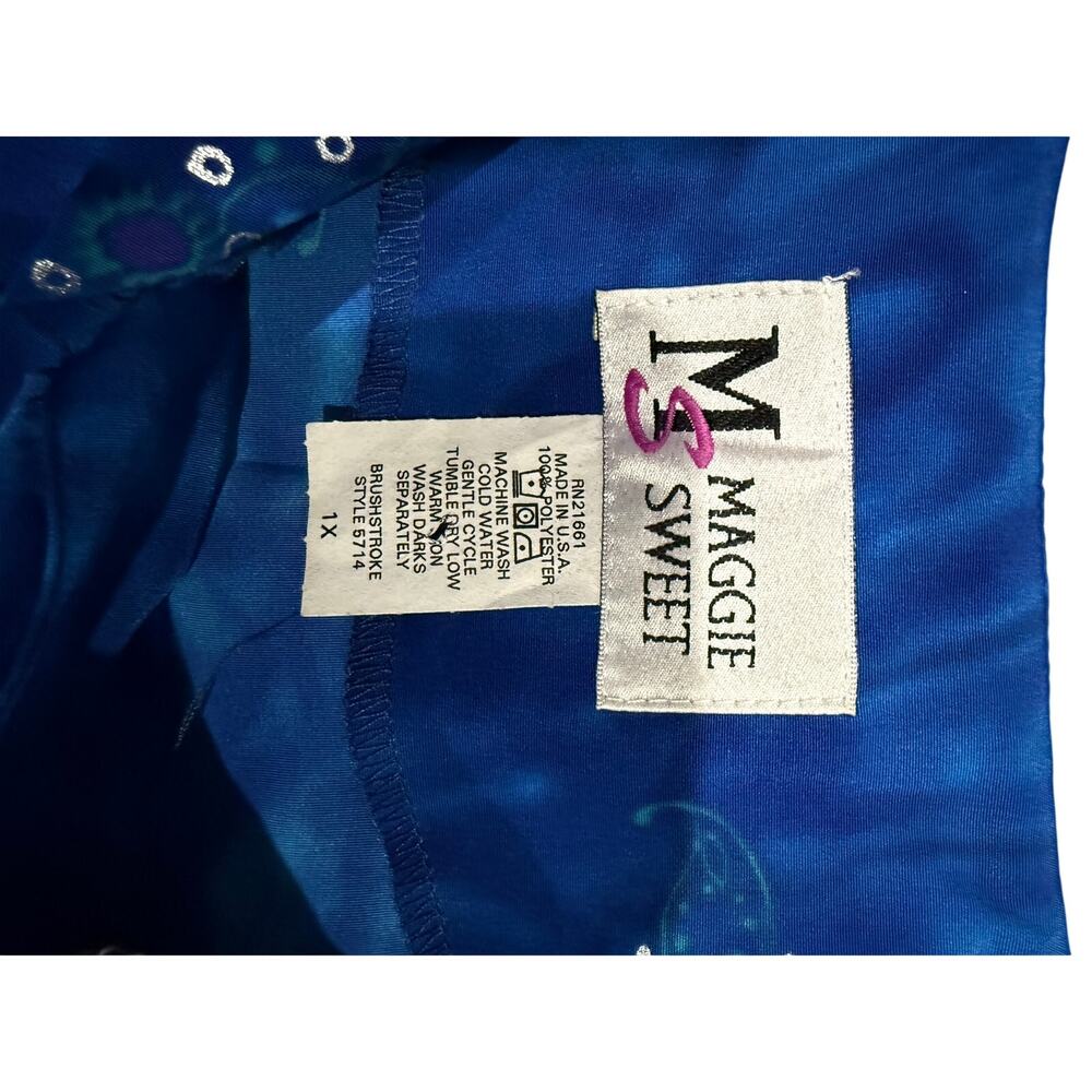 Maggie Sweet Artistic Tunic sz 1 X